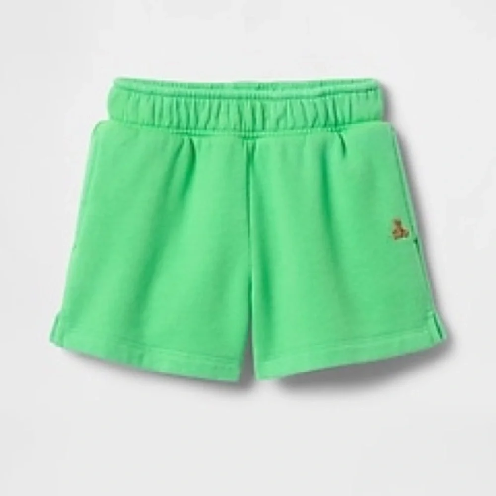 GAP Baby Green Baby VintageSoft Washed Pull-On Shorts - 6-12m